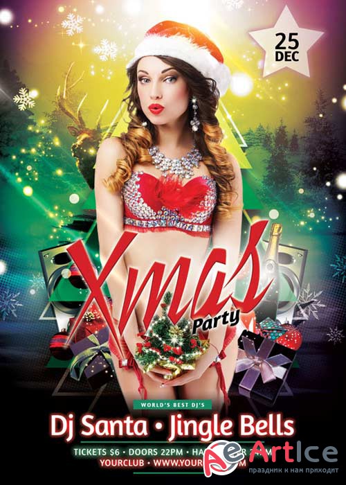 Christmas V61 2017 Flyer Template