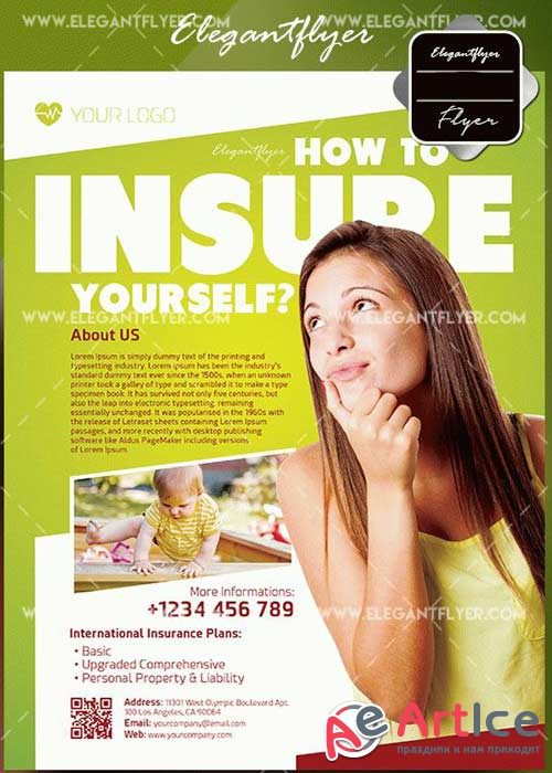 Insurance V1 Flyer Template