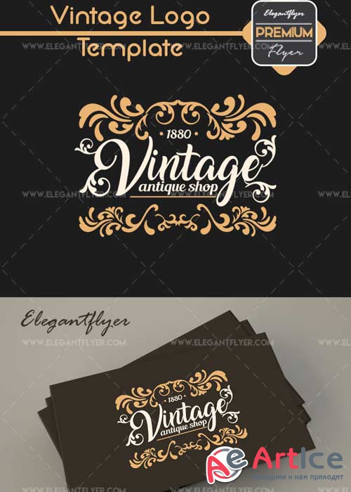 Vintage V1 2018 Premium Logo Template