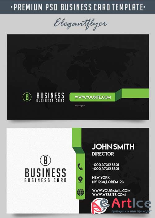 Business V5 2018 Premium Business Card Templates PSD