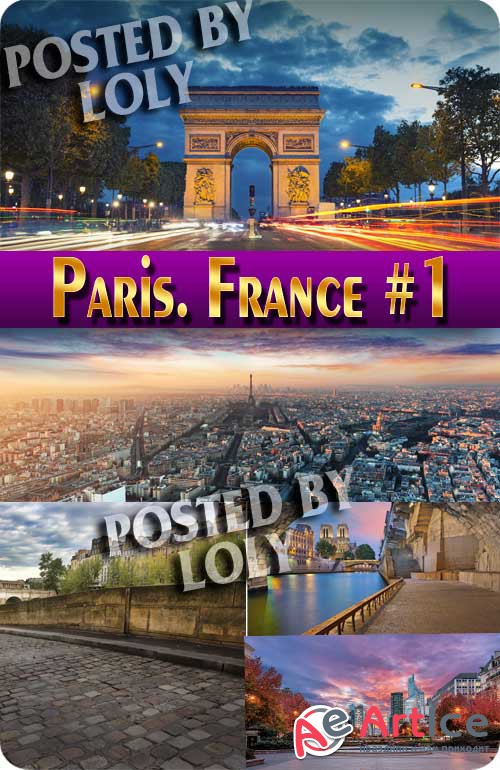 Paris. France #1 - Stock Photo