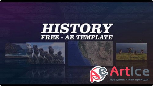 History - After Effects Template