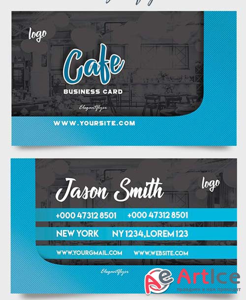 Cafe Business Card V1 2018