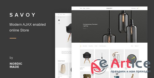 ThemeForest - Savoy v1.9.2 - Minimalist AJAX WooCommerce Theme - 12537825