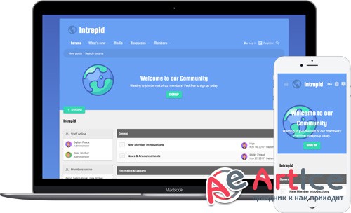 ThemeHouse - Intrepid v2.0.6.0.0 - XenForo 2 Theme