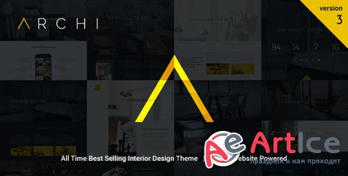 ThemeForest - Archi v3.8.2 - Interior Design WordPress Theme - 12649286