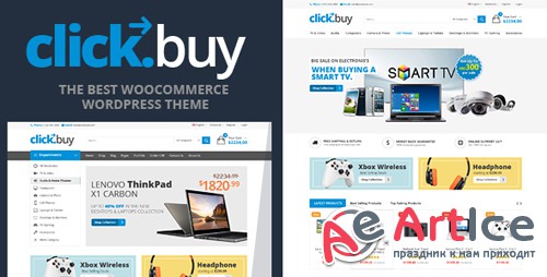 ThemeForest - Clickbuy v1.4 - WooCommerce Responsive Digital Theme - 19481266