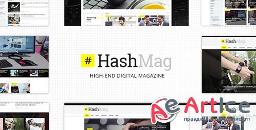 ThemeForest - HashMag v1.5 - High-End Digital Magazine - 15695960
