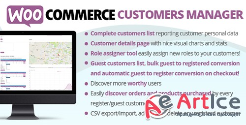 CodeCanyon - WooCommerce Customers Manager v20.8 - 10965432