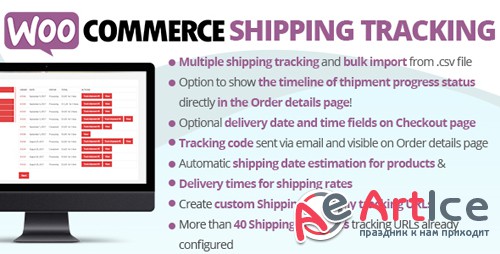 CodeCanyon - WooCommerce Shipping Tracking v16.8 - 11363158