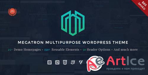 ThemeForest - Megatron v2.7 - Responsive MultiPurpose WordPress Theme - 14063654