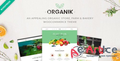 ThemeForest - Organik v2.5.4 - An Appealing Organic Store, Farm & Bakery WooCommerce Theme - 17678863