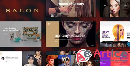 ThemeForest - SALON v1.8 - WordPress Theme for Hair & Beauty Salons - 19250903