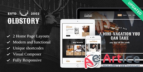 ThemeForest - OldStory v1.7 - Whisky Bar | Pub | Restaurant WordPress Theme - 15218043
