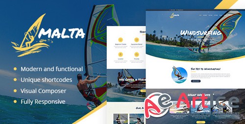 ThemeForest - Malta v1.0 - Windsurfing, Kitesurfing & Wakesurfing Center WordPress Theme - 19259924 ThemeForest - Malta v1.0 - Windsurfing, Kitesurfing & Wakesurfing Center WordPress Theme - 19259924