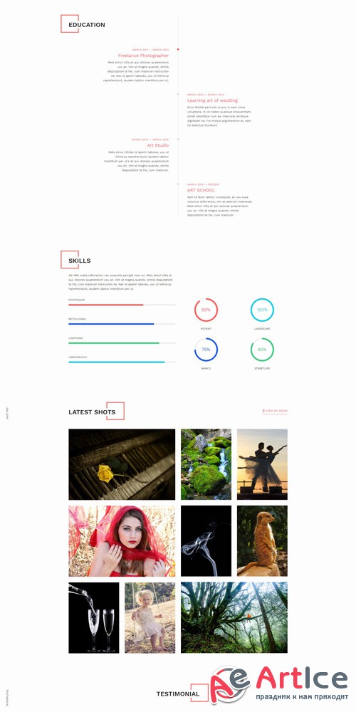 JoomlArt - JA Resume v1.0.4 - Responsive Joomla Template For Resume & Portfolio