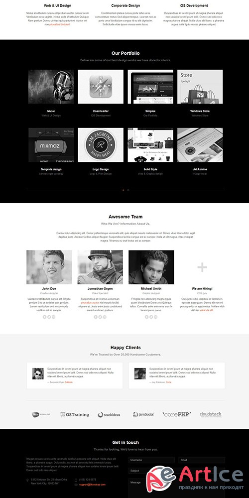 JoomlArt - JA OnePage v1.1.6 - Responsive Joomla Template