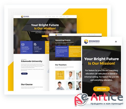 ThemeXpert - Edumodo v1.4.1 - Joomla Education Template For School,College Or Educational Institute