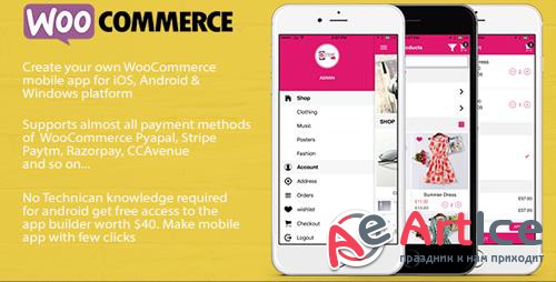 CodeCanyon - ionic 3 App for WooCommerce v8.0.1 - 19128672