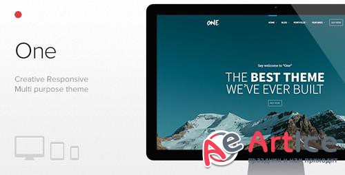 ThemeForest - One v1.8.3 - The Creative Multipurpose Portfolio theme - 7624003