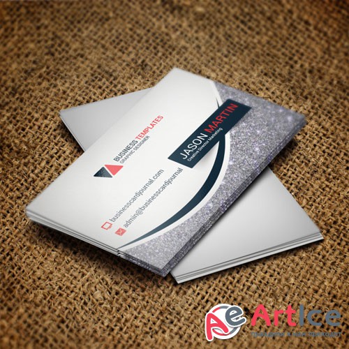 Silver line - business card