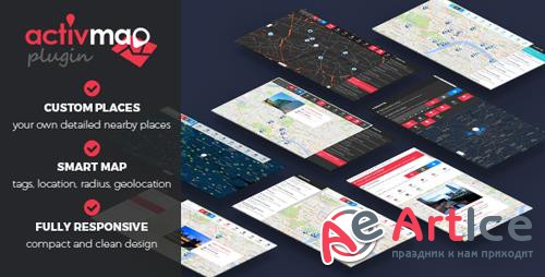 CodeCanyon - Activ'Map v2.0.0 - Nearby Places - Responsive POI Gmaps - 10036421