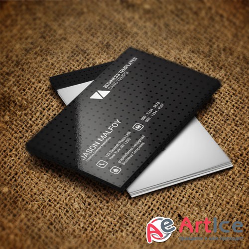 Black creative - business card