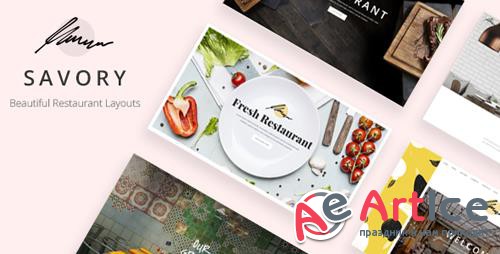 ThemeForest - Savory v1.3 - A Beautiful Restaurant WordPress Theme - 18360134