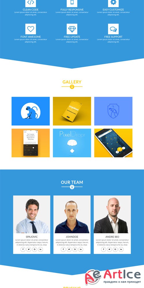 ThemeBak - Triangle - Business Bootstrap Template