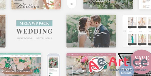 ThemeForest - Wedding Industry v3.0 - Wedding Multipurpose Couple WP (Update: 22 February 18) - 12744555