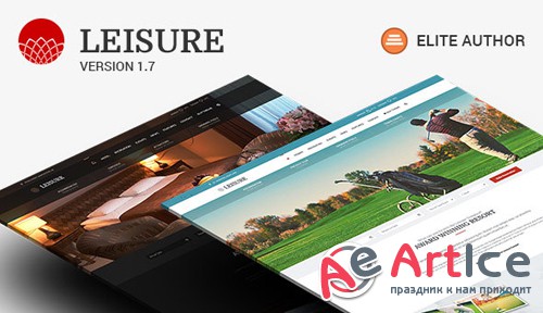 ThemeForest - Hotel WordPress Theme - Hotel Leisure v2.1.5 - 9252201
