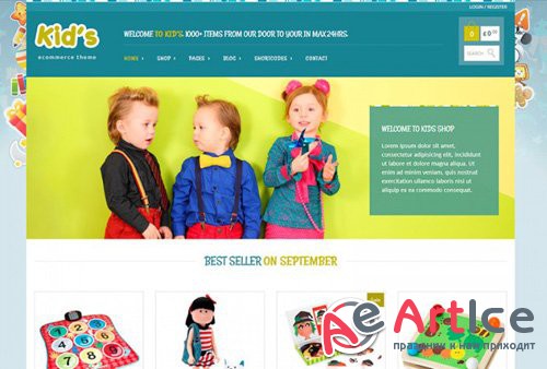 YiThemes - YITH Kidshop v1.5.0 - A Creative Kids Ecommerce Theme