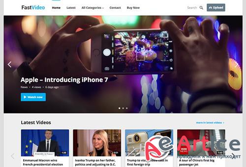 HappyThemes - FastVideo Pro v1.6 - WordPress Video Theme
