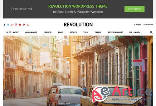 HappyThemes - Revolution Pro v1.3 - WordPress Magazine Theme