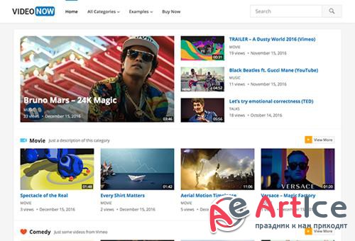 HappyThemes - VideoNow Pro v1.9 - WordPress Video Theme