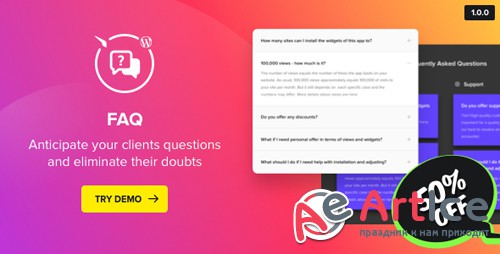 CodeCanyon - Accordion FAQ Plugin for WordPress v1.0.0 - 21844250