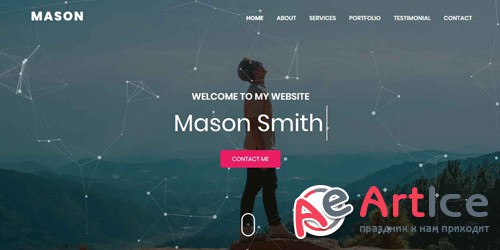 CodeSter - Mason Portfolio HTML Theme - 7286