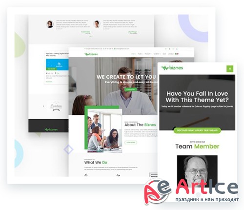 ThemeXpert - Biznes v2.4.1 - Best Business Agency Joomla Template