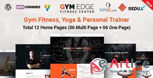 ThemeForest - Gym Edge v3.1 - Gym Fitness WordPress Theme - 19339465