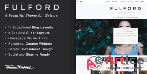 ThemeForest - Fulford v1.0.7 - Responsive WordPress Blogging Theme - 14912808