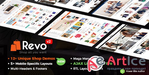 ThemeForest - Revo v2.5.0 - Multi-purpose WooCommerce WordPress Theme - 18276186