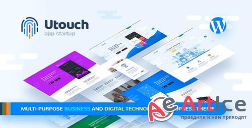 ThemeForest - Utouch Startup v2.0 - Multi-Purpose Business and Digital Technology WordPress Theme - 20654547