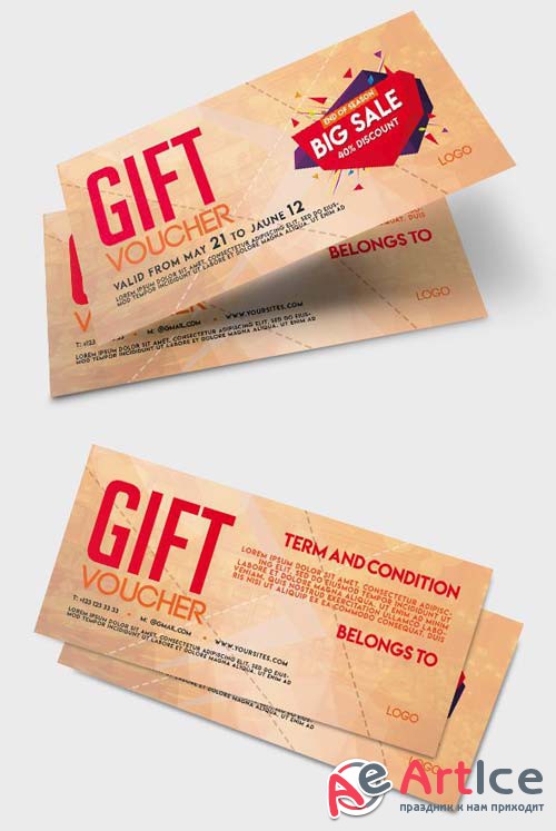 Gift Voucher V15 2018  Printable