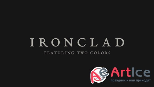 Ironclad Logo Reveal - Project for After Effects