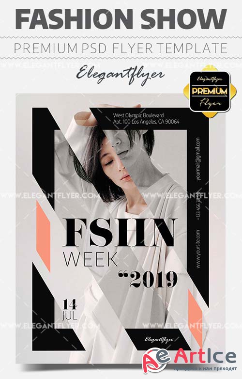 Fashion Show V11 2018 Flyer PSD Template