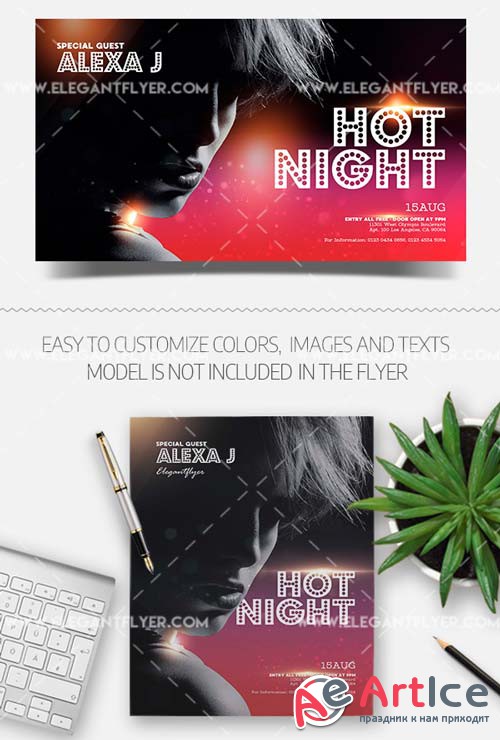 Artist Event V16 2018 Flyer PSD Template