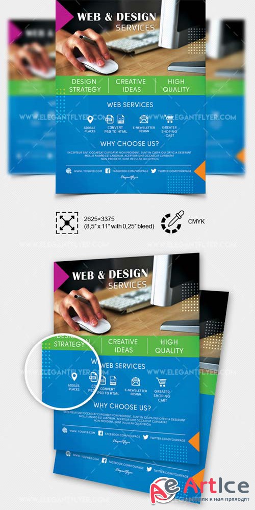 Design Services V4 2018 Flyer Template