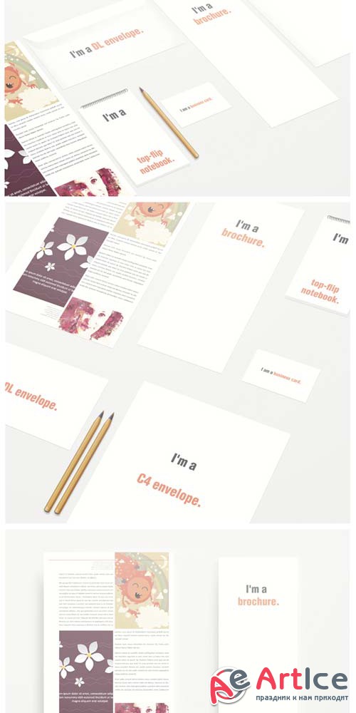 Superpremium Print Templates - Stationery - Branding Mockups V1