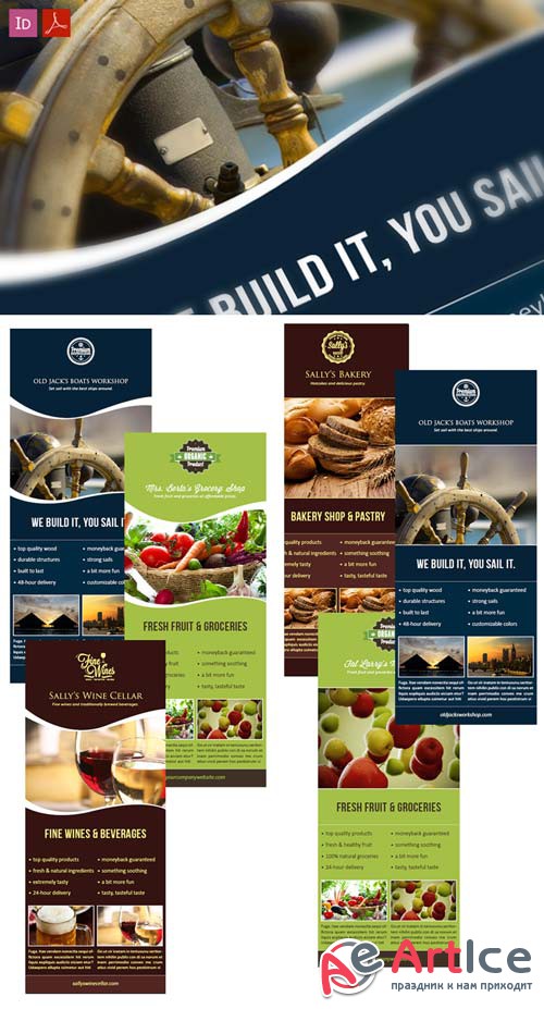 Superpremium Print Templates - Signage Templates V1