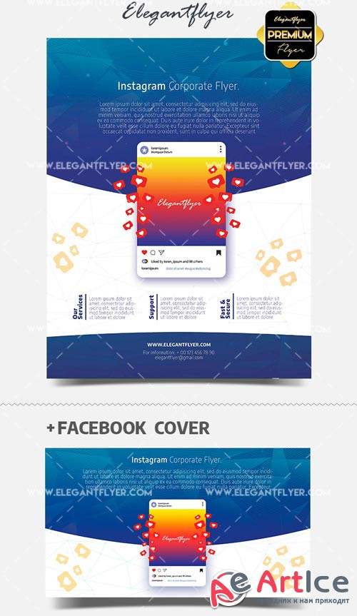 Instagram Promotion V3 2018 PSD Flyer Template